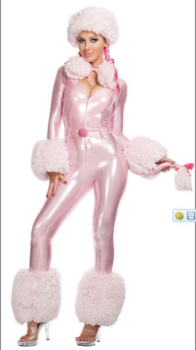 Sexy Pink Poodle Costume